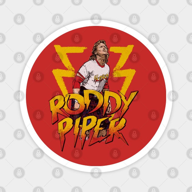 Roddy Piper Smooch Magnet by MunMun_Design